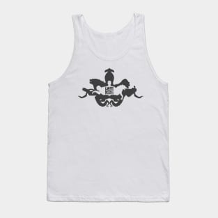 Monster Madness Podcast - Banner Logo Design Tank Top